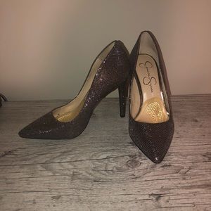 Jessica Simpson Glittery Pump.